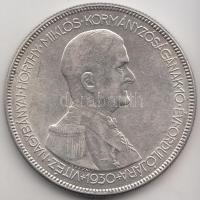 1930. 5P Ag "Horthy-jobbra" T:2-
Adamo P8