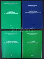 Budapesti Közlekedési Részvénytáraság, Helyi Érdekű Vasút, Utasítás járművezetők részére, 4 db, Bp., 1982-1996.