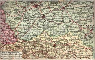 Map, Galicia-Lublin-Warsaw (EK)