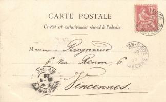 Renazé, fendeurs d'ardoises / group of sawman