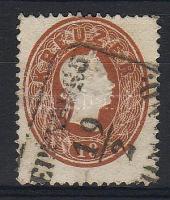 1861 10kr "(O)EDENBURG (REC)OM(A)ND" ajánlási bélyegző (Gudlin 300p)