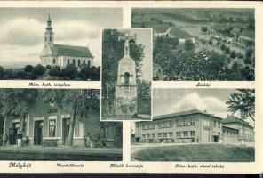 Mélykút osztott lap vasútállomással