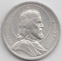 1938. 5P Ag "Szent István" T:2
Adamo P8.1