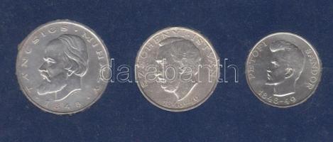 1948. 5Ft Ag "Petőfi" + 10Ft Ag "Széchenyi" + 20Ft Ag "Táncsics" &quot...