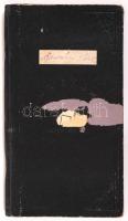 1948 A Pázmány Péter Tudományegyetem leckekönyve Csintalan Róbert számára, fényképpel, többek között...