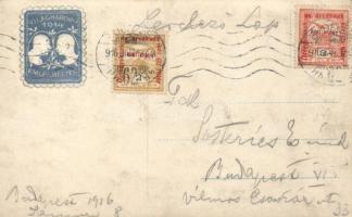 Kaunas, Kowno; military memorial postcard, Litzmann, von Eichhorn