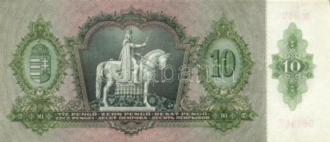 1936. 10P (2x) egymás utáni sorszámmal T:I-