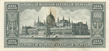 1946. 100.000.000MP (10x) T:I-,II(mind hajtatlan, csak foltosak)