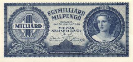 1946. 1.000.000.000MP vágáshibával T:I