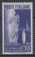 1951 10. Nemzetközi Textil Kiállítás, Torinó Mi 832