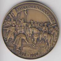 Bognár György (1944-) 1996. "Millecentenárium" Br emlékérem T:1