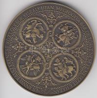 Bognár György (1944-) 1996. "Millecentenárium" Br emlékérem T:1