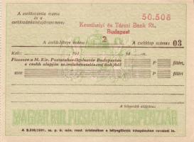 5db kitöltetlen csekk: ~1920. Tatatóváros "Csillag Jenő ecetszesz pálinka, rum és likőrgyár&quo...