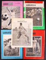 1964/1966 Labdarúgás. 5 klf szám (némelyik sérült)