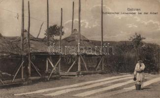 Ruthenian weaver, Galicia, folklore (EK)