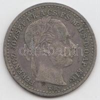 1870KB 10kr Ag "Váltó Pénz" T:2-
