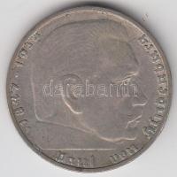 Német 3. Birodalom 1939F 2M Ag "Hindenburg" T:2-
German Third Reich 1939F 2 Marks Ag &quot...
