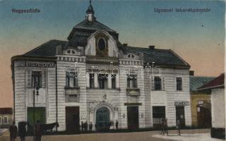 Nagyszőlős Ugocsai Takarékpénztár, Todresz Herman üzlete, gyógyszertár / savings bank of Ugocsa, shop, pharmacy
