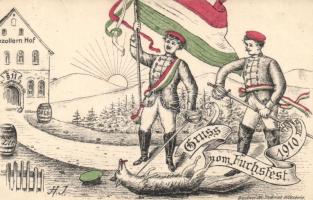 1910 Fuchsfest, Studentica