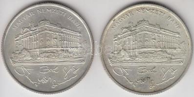 1993. 200Ft Ag "MNB" (2x) T:2-