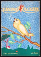 1929 Lantos Magazin I. évf. 3. szám, képekkel illusztrált, 264 p.