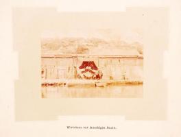 cca 1880 "Wirtshaus zur lauschigen Bucht", fotó kartonra kasírozva / 
Photo on cardboard, ...