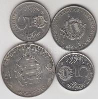 1947. 5Ft Ag "Kossuth" + 1967. 5Ft + 1971. 5Ft + 1989. 1Ft T:2