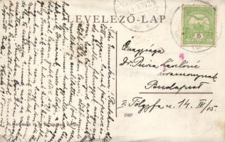 Vecsés, vasútállomás, Herbacsek H. és fia kiadása