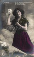Carmen, playing card, fortune teller