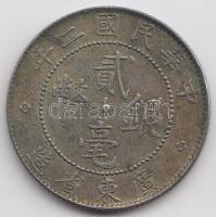 Kína / Kwang-Tung tartomány 1913. 20c Ag T:2
China / Kwang-Tung 1913. 20 cents Ag C:XF