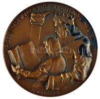 Rónay Kázmér (1883-) "A Szent István Gimnázium kitűnő tanulójának" Br emlékplakett (51mm) T:2