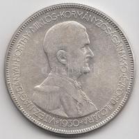 1930. 5P Ag "Horthy-jobbra" T:3
Adamo P8