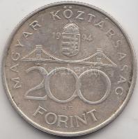 1994. 200Ft Ag "Deák" T:2
Adamo F13.1