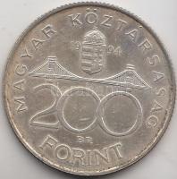 1994. 200Ft Ag "Deák" T:2
Adamo F13.1