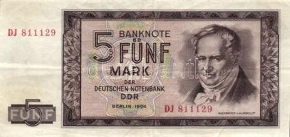 NDK 1964. 5M + 10M T:III GDR 1964. 5 Mark + 10 Mark C:F