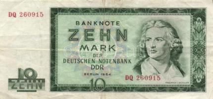 NDK 1964. 5M + 10M T:III
GDR 1964. 5 Mark + 10 Mark C:F