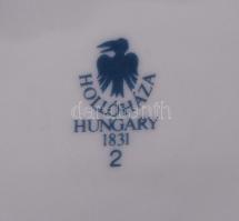 Hollóházi Jurcsák váza, jelzett, matricás, hibátlan, m:24 cm