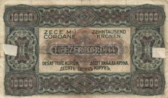1923. 10.000K (3x) klf nyomdahely jelöléssel! T:III,III-