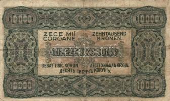 1923. 10.000K (3x) klf nyomdahely jelöléssel! T:III,III-