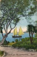 Mali Losinj, Lussinpiccolo; Cigale - 2 old postcards