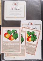 17 db vegyes italos címke / drink labels