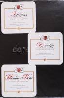 17 db vegyes italos címke / drink labels