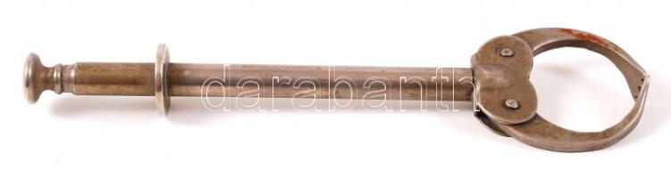 Régi fém cukorcsipesz / Vintage sugar tong, 10 cm.