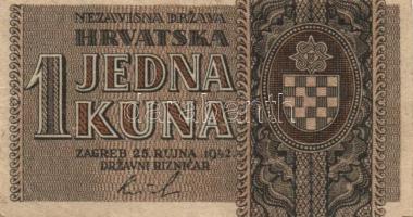 10db bankjegy az 1940-es évekből lengyel, horvát, szerb papírpénzek T:vegyes
10pcs of Polish, Serbia...