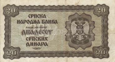 10db bankjegy az 1940-es évekből lengyel, horvát, szerb papírpénzek T:vegyes
10pcs of Polish, Serbia...