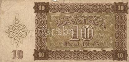 10db bankjegy az 1940-es évekből lengyel, horvát, szerb papírpénzek T:vegyes
10pcs of Polish, Serbia...
