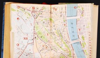 Budapest idegenforgalmi útmutató. Budapest 1958. Fővárosi Idegenforgalmi Hivatal