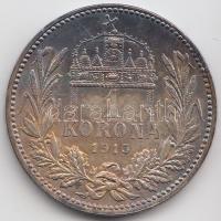 1915. 1K Ag "Ferenc József" T:1-
