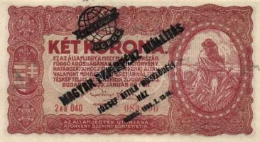 1919-1946. 9db klf bankjegy és utalvány "MAGYAR PAPÍRPÉNZ KIÁLLÍTÁS / JÓZSEF ATTILA MŰVELŐDÉSI ...