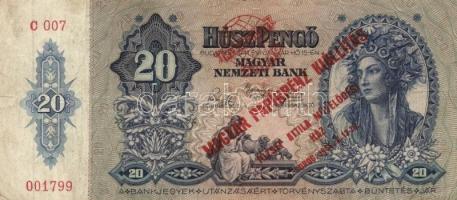 1919-1946. 9db klf bankjegy és utalvány "MAGYAR PAPÍRPÉNZ KIÁLLÍTÁS / JÓZSEF ATTILA MŰVELŐDÉSI ...